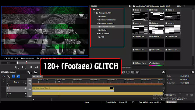 120+RGB Glitch Effects in Edius Pro Free Download