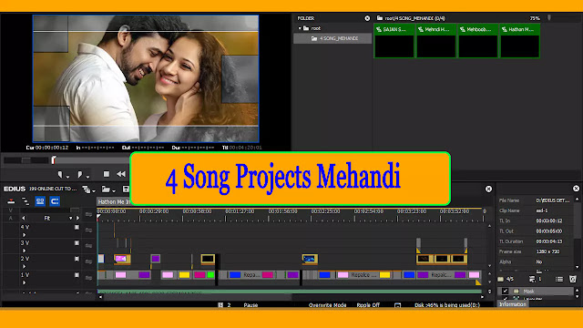 4-Song-Projects-Mehandi-in-Edius-Open-Data-Download-