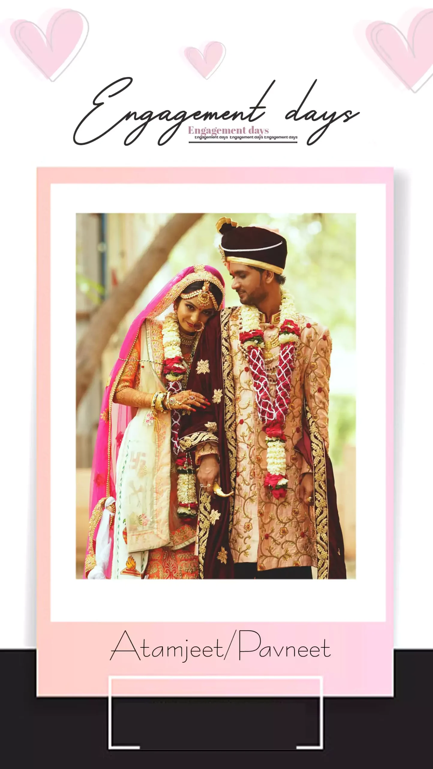 Instagram Wedding Post Template Psd Free Download (1)