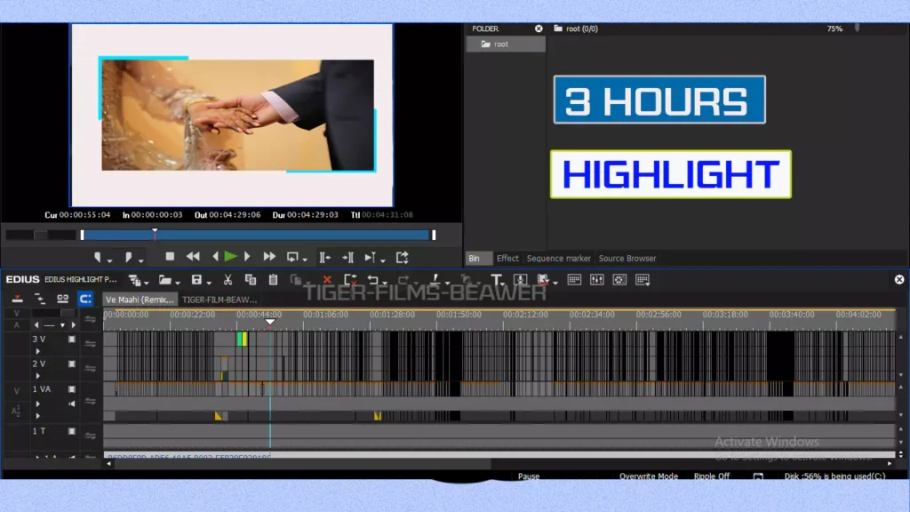 New Highlight Edius Projects Free Download 3 Hours Highlights #tigerfilmsbeawer