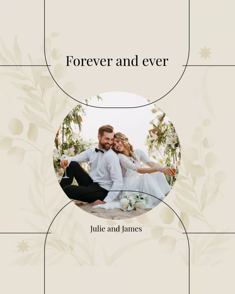 wedding instagram post psd free download 2025