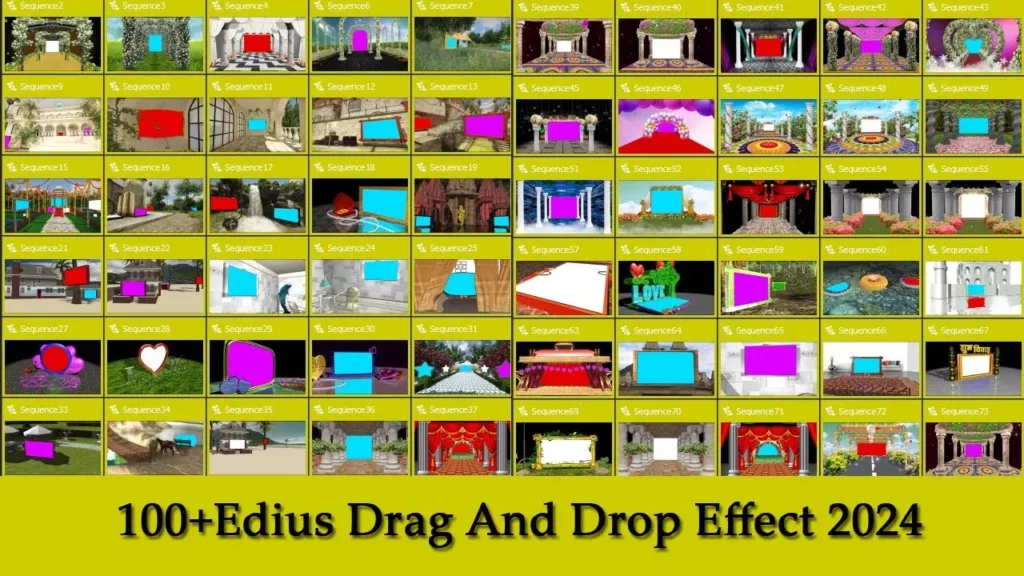 Cinematic Video Editing Edius Drag and Drop Effect 2027