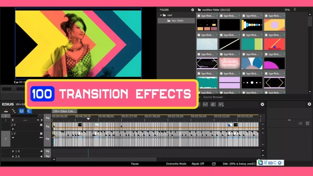 Pro Effects New Pack Edius Color Transitions