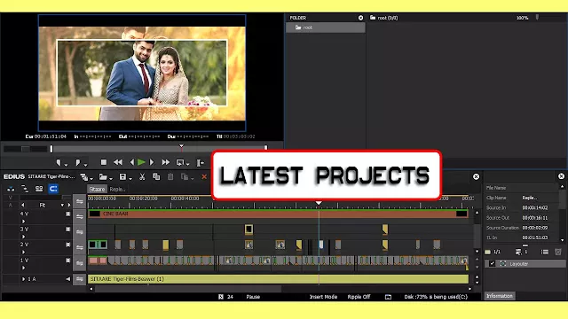 Professional Cinematic Highlights Video Editing Project for Edius