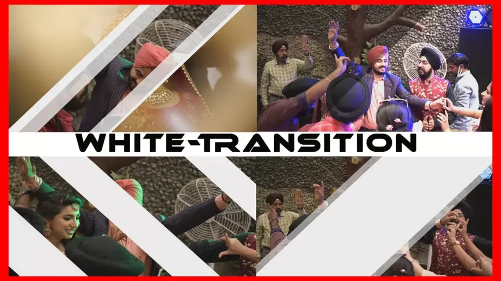 White Transition Overlay Effects